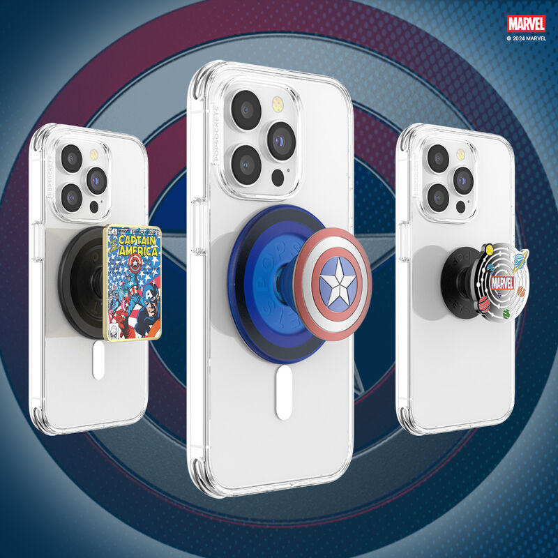 Enamel Captain America — PopGrip for MagSafe image number 6