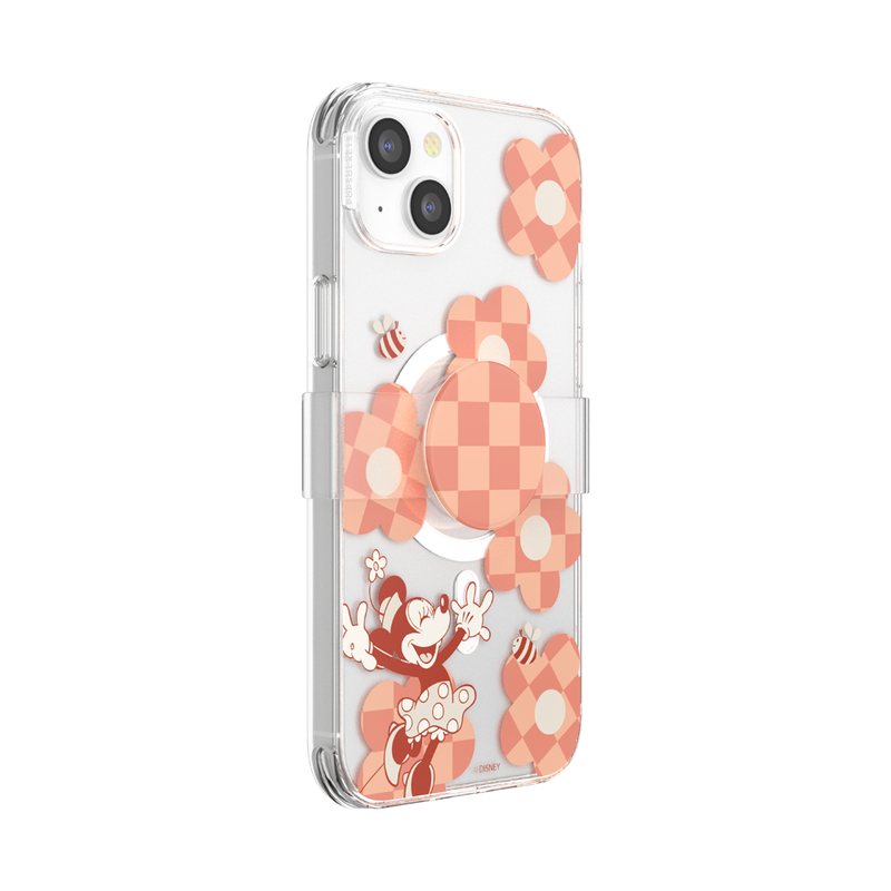 Minnie Checkered Flower — iPhone 14 Plus for MagSafe image number 3